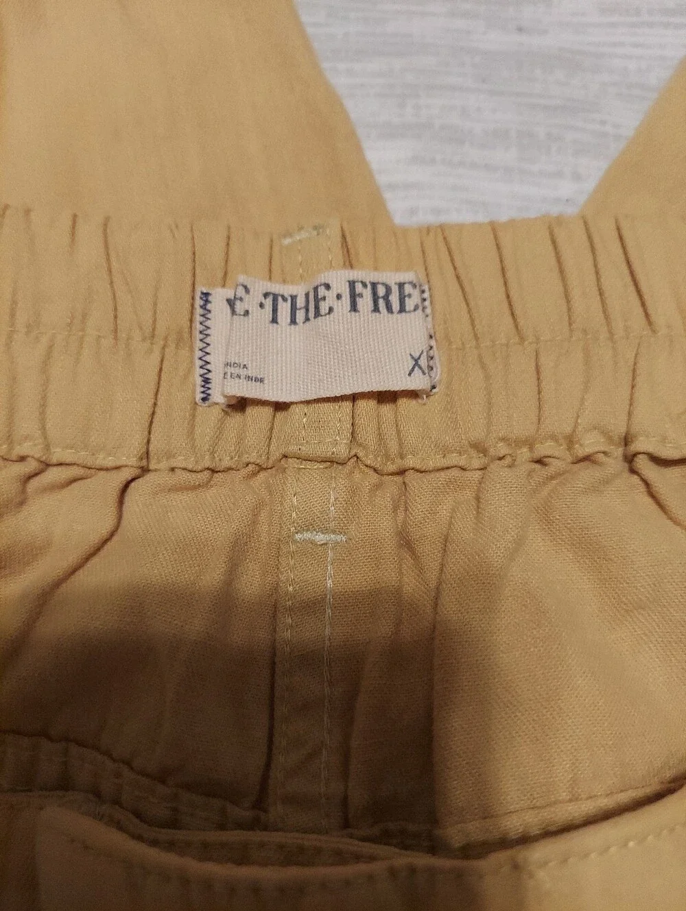 Free People Ridley Pull On Barrel Pants Womens XLarge Boho Slouchy 100% Cotton